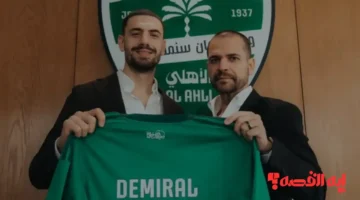 صفقة جديدة.. تجديد عقد ديميرال مع الأهلي يمتد حتى عام 2029